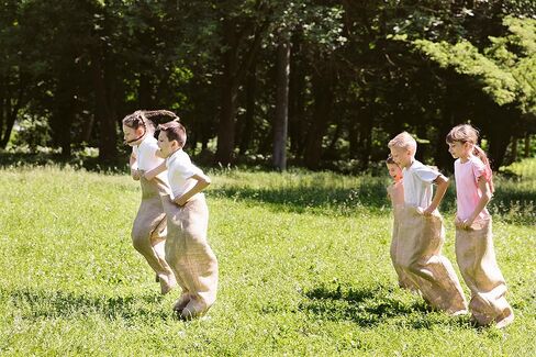 صناعة القطن - حقيبة سباق كيس بطاطس من خيش الجوت - للبالغين والأطفال - متينة وطبيعية - ألعاب رياضية خارجية، عيد ميلاد، عيد الفصح، لم شمل الشواء، ألعاب نزهة في الحديقة، تخزين الحفلات in Kuwait