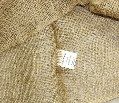 صناعة القطن - حقيبة سباق كيس بطاطس من خيش الجوت - للبالغين والأطفال - متينة وطبيعية - ألعاب رياضية خارجية، عيد ميلاد، عيد الفصح، لم شمل الشواء، ألعاب نزهة في الحديقة، تخزين الحفلات in Kuwait