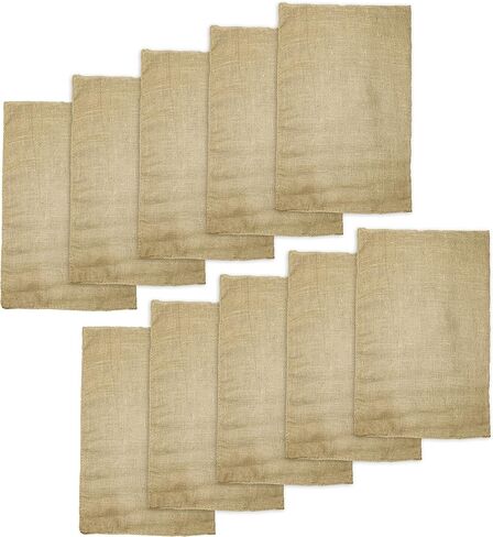 صناعة القطن - حقيبة سباق كيس بطاطس من خيش الجوت - للبالغين والأطفال - متينة وطبيعية - ألعاب رياضية خارجية، عيد ميلاد، عيد الفصح، لم شمل الشواء، ألعاب نزهة في الحديقة، تخزين الحفلات in Kuwait