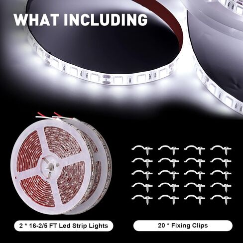 JUIOHAKY أضواء القارب العائم، أضواء شريط LED البحرية، أضواء شريط LED للقارب 12 فولت مقاومة للماء، أضواء LED للقارب، أضواء سطح القارب الداخلية لقوارب الكاياك، قارب جون، قارب باس، قارب صيد (أزرق، 32.8 قدم) in Kuwait