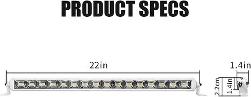 مصابيح LED للقارب من EXZEIT، قطعتان من أضواء سطح السفينة/الحوض البحرية 3000LMS 150 درجة ضوء الفيضانات، 6 بوصة، 12/24 فولت in Kuwait