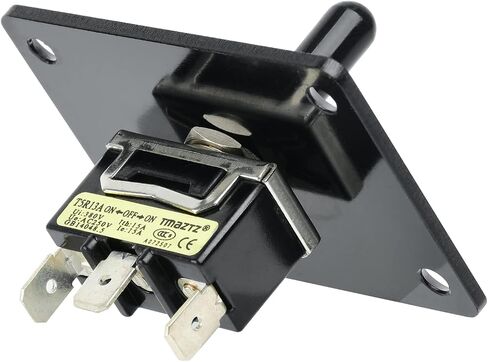 مفتاح زخرفة القارب، مفتاح Briidea Marine تبديل لأعلى لأسفل لقارب RV 12 فولت 15 أمبير تشغيل وإيقاف على لوحة مؤقتة وتحكم 3Pin in Saudi Arabia