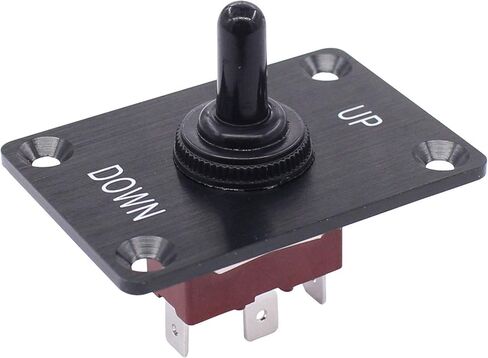 XtremeAmazing البحرية الروك تبديل مفاتيح للقارب 12 فولت 15A On Off On Up Down 3Pin لحظة لوحة التحكم مفتاح الكسوة in Kuwait