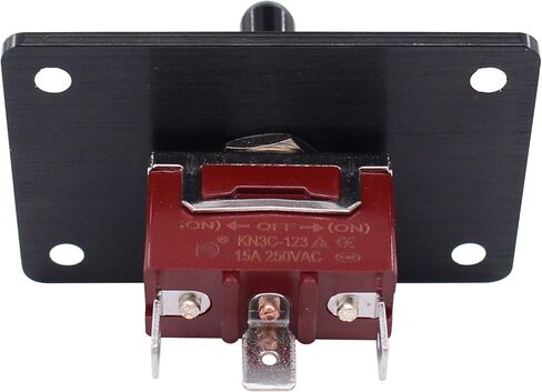 XtremeAmazing البحرية الروك تبديل مفاتيح للقارب 12 فولت 15A On Off On Up Down 3Pin لحظة لوحة التحكم مفتاح الكسوة in Kuwait