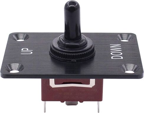 XtremeAmazing البحرية الروك تبديل مفاتيح للقارب 12 فولت 15A On Off On Up Down 3Pin لحظة لوحة التحكم مفتاح الكسوة in Kuwait