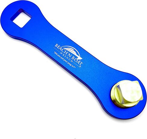 Elite Engineering USA Beach'N Boat استنزاف التوصيل وجع لقابس NPT 1/2 بوصة، يتضمن قابس نحاسي احتياطي in Kuwait