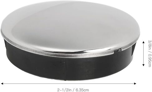 قارب عجلة القيادة غطاء المركز البحرية عجلة القيادة غطاء المركز 2.5in/6.35 سنتيمتر 316 الفولاذ المقاوم للصدأ ABS المفاجئة في قارب ملحق لليخوت in Kuwait