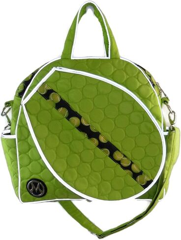 ModaMoo Womens Reflective Tennis Bag, Designed in New York, Green in Kuwait