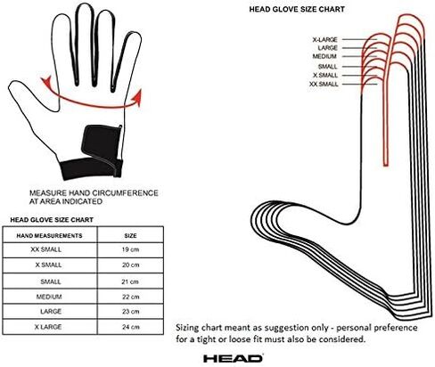HEAD Leather Racquetball Glove Ballistic Copper Tech Glove for Right & Left Hand in Kuwait