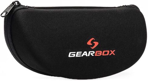 GEARBOX Vision Black Frame Eyewear with Hard Case in Kuwait
