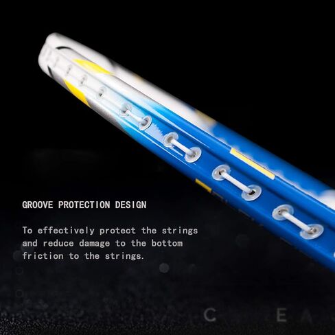 مجموعة مضارب كرة الريشة من سينستون مكونة من 2، مضارب كرة الريشة ذات عمود جرافيت بما في ذلك حقيبة كرة الريشة، 2 كرة الريشة، 2 قبضة مضرب in Kuwait