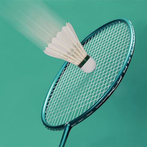 Philonext Goose Feather Badminton Shuttlecocks Birdies, 12 Pack Stable Durable Hight Speed Training Badminton Balls for Indoor & Outdoor Practice Sports Activities in Saudi Arabia