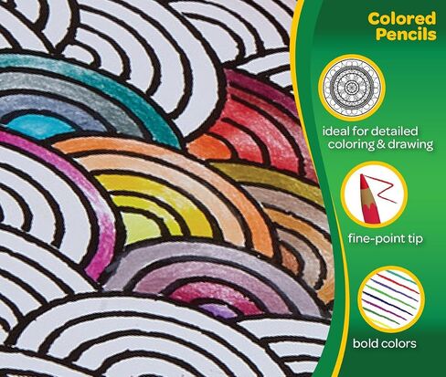 Crayola Colored Pencils (36ct), Teacher School Supplies for Kids & Adults, Preschool Classroom Must Haves, Coloring Gift, Ages 3+ in Kuwait