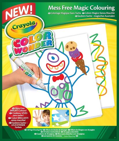 Crayola Color Wonder, Mess Free Coloring Pad, Refill Paper, 30 Blank Pages in Saudi Arabia