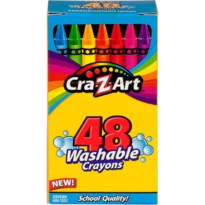 Cra-Z-Art 16ct Washable Jumbo Crayons, Easy Clean Up, Back To School Supply, Creative Fun for Children, Ages 3 and Up