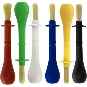 U.S. Art Supply 10-Piece Thick Paint Brush Set - Large Paint Brushes in Saudi Arabia
