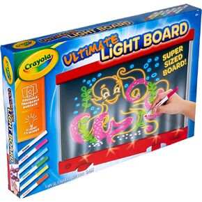 Crayola Ultimate Light Board Red, Drawing Tablet, Gift for Kids, Age 6, 7, 8, 9 in Kuwait