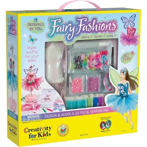 Creativity for Kids Designed by You Fashion Studio: DIY Fashion Designer Craft Kit for Girls Ages 9-12, Dress Design Kit & Sewing Kit for Kids, Gifts and Toys for Girls