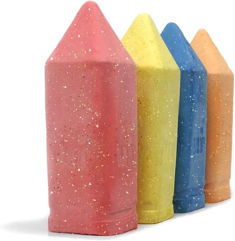 Urban Infant Non-Toxic Sidewalk Chalk for Toddlers and Kids - Washable Outdoor Jumbo Chalk - Rainbow in Saudi Arabia