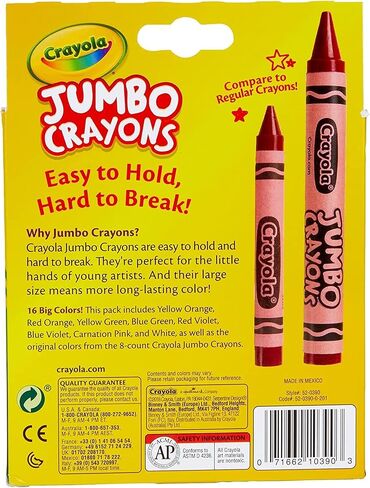 CYO520390 - Crayola Jumbo Crayons in Saudi Arabia