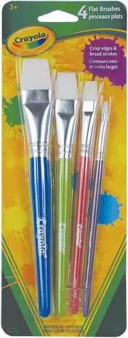 Crayola Paint Brushes 4ct in Saudi Arabia