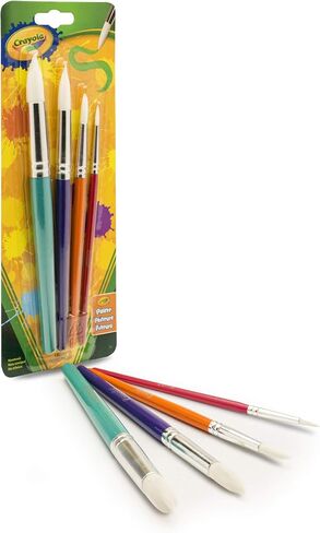 Crayola Paint Brushes 4ct in Saudi Arabia