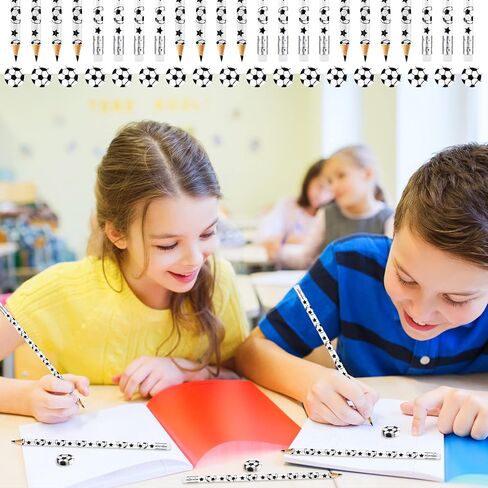 Tinlade 72 Pcs Sports Pencils and Erasers for Kids Fun Wooden Pencils for Kids Boys Sports Themed Birthday Party Favors Students Stationery Party School Office Supplies(Sports) in Saudi Arabia