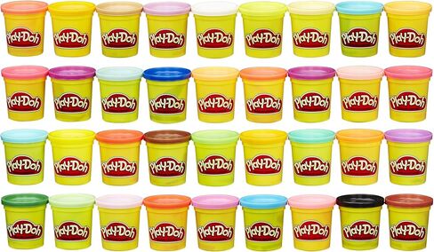 Play-Doh Modeling Compound 36 Pack Case of Colors, Non-Toxic, Assorted Colors, 3 Oz Cans (Amazon Exclusive) in Saudi Arabia