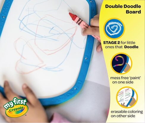 Crayola Color and Erase Reusable Activity Board, Gift for Kids, Ages 3, 4, 5, 6 in Saudi Arabia