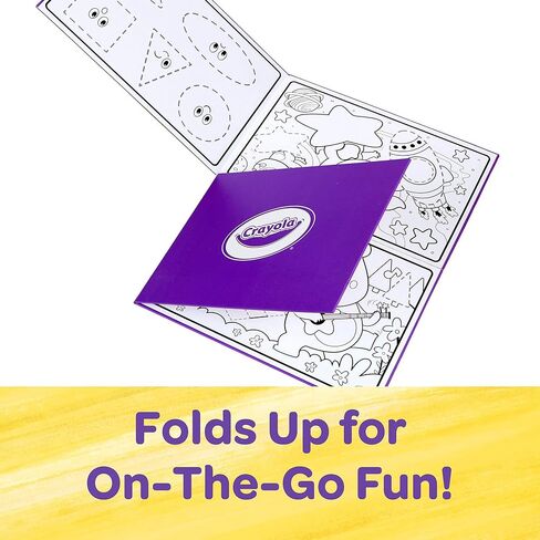 Crayola Color and Erase Reusable Activity Board, Gift for Kids, Ages 3, 4, 5, 6 in Saudi Arabia