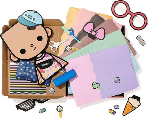 TOCA LIFE Hair Salon، صندوق غامض لمجموعة الأنشطة DIY مع مقتنيات حصرية، ألعاب وألعاب للأطفال للأعمار من 6 سنوات فما فوق in Kuwait