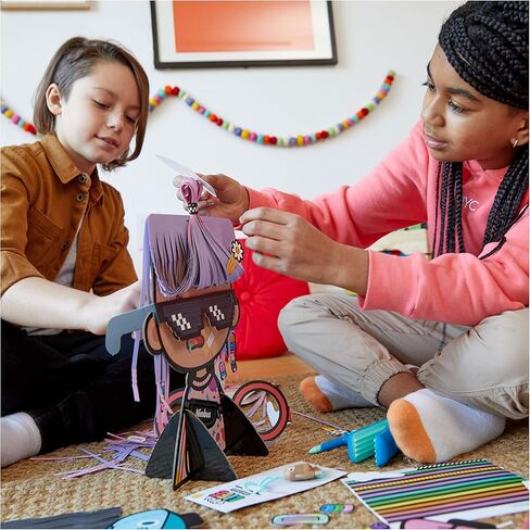 TOCA LIFE Hair Salon، صندوق غامض لمجموعة الأنشطة DIY مع مقتنيات حصرية، ألعاب وألعاب للأطفال للأعمار من 6 سنوات فما فوق in Kuwait