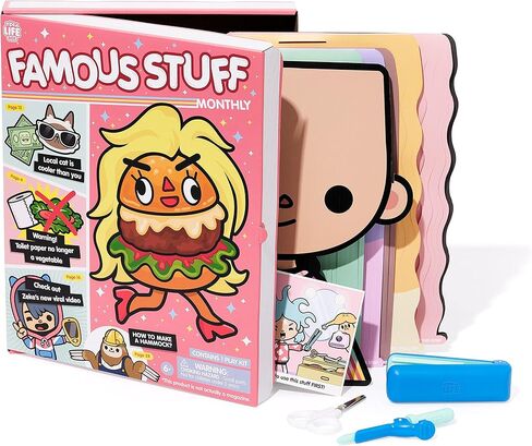 TOCA LIFE Hair Salon، صندوق غامض لمجموعة الأنشطة DIY مع مقتنيات حصرية، ألعاب وألعاب للأطفال للأعمار من 6 سنوات فما فوق in Kuwait