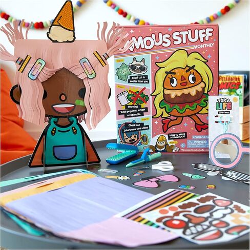 TOCA LIFE Hair Salon، صندوق غامض لمجموعة الأنشطة DIY مع مقتنيات حصرية، ألعاب وألعاب للأطفال للأعمار من 6 سنوات فما فوق in Kuwait