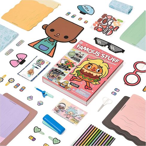 TOCA LIFE Hair Salon، صندوق غامض لمجموعة الأنشطة DIY مع مقتنيات حصرية، ألعاب وألعاب للأطفال للأعمار من 6 سنوات فما فوق in Kuwait