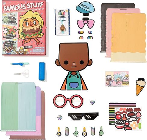 TOCA LIFE Hair Salon، صندوق غامض لمجموعة الأنشطة DIY مع مقتنيات حصرية، ألعاب وألعاب للأطفال للأعمار من 6 سنوات فما فوق in Kuwait