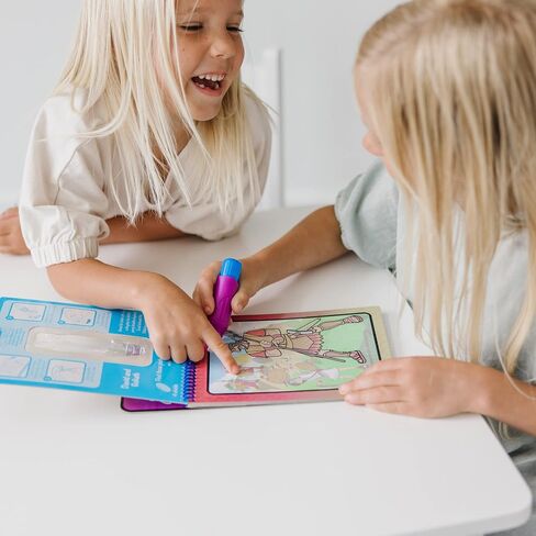 Melissa & Doug On The Go Water Wow! Reusable Water-Reveal Activity Pad- Occupations - Party Favors, Stocking Stuffers, Travel Toys For Toddlers, Mess Free Coloring Books For Kids Ages 3+ in Saudi Arabia