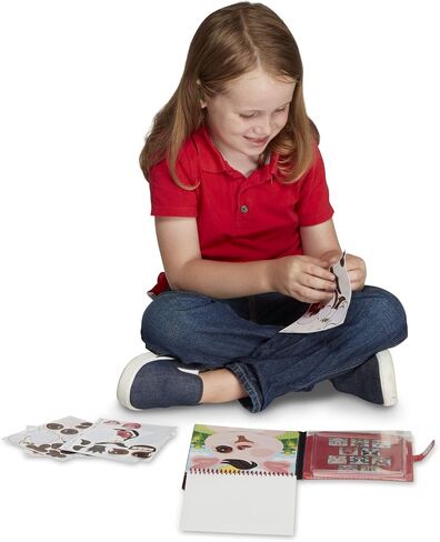 Melissa & Doug On the Go Water Wow! Reusable Water-Reveal Activity Pads, 2-pk, Vehicles, Animals - FSC Certified in Saudi Arabia