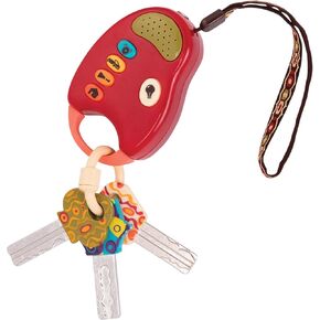 B. toys FunKeys Toy Keys For Toddlers and Babies, Red, 6 Months Plus in Kuwait