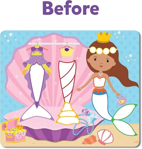 Skillmatics Dot It Sticker Art – Unicorns & Princesses, Craft Kit for Kids in Kuwait