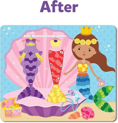Skillmatics Dot It Sticker Art – Unicorns & Princesses, Craft Kit for Kids in Kuwait