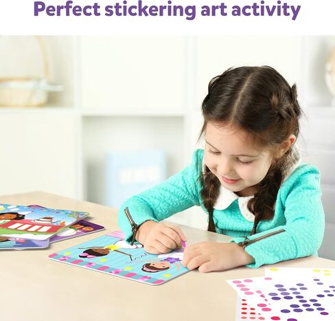Skillmatics Dot It Sticker Art – Unicorns & Princesses, Craft Kit for Kids in Kuwait