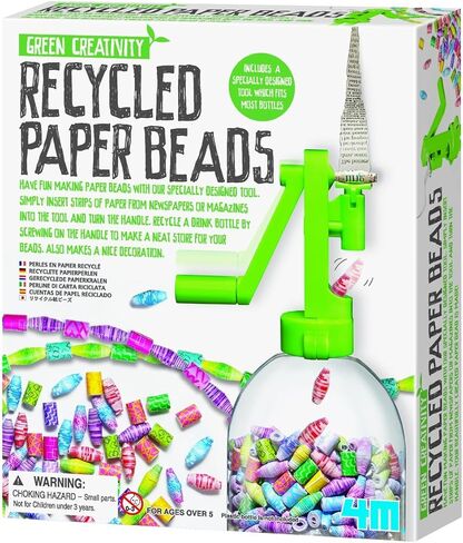 مجموعة فنية للزهور المضغوطة من 4M Green Creativity، مجموعة فنية وحرف يدوية لإعادة تدوير الزهور، للأولاد والبنات من عمر 5 سنوات فما فوق in Kuwait