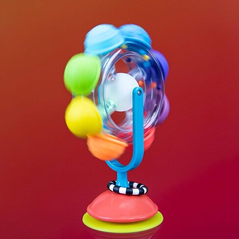 Sassy Light Up Rainbow Wheel Tray Toy, Multi in Kuwait