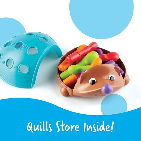 Learning Resources Spike The Fine Motor Hedgehog - Toddler Montessori Toys, Stacking Shape, Gifts For Boys And Girls, Sorting And Matching Skill Activities, Educational Games, Kindergarten in Saudi Arabia