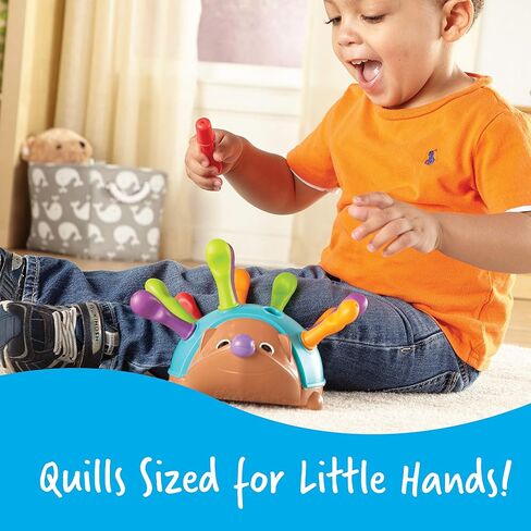 Learning Resources Spike The Fine Motor Hedgehog - Toddler Montessori Toys, Stacking Shape, Gifts For Boys And Girls, Sorting And Matching Skill Activities, Educational Games, Kindergarten in Saudi Arabia