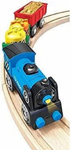 Hape E3824 Jungle Adventure Kids Toddler Wooden Bead Maze & Railway Train Track Play Table Toy for Ages 18 Months and Up Multicolor, 25.6" L x 17.52" W x 17.91" H in Kuwait