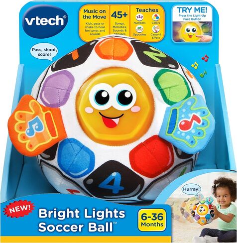 VTech Bright Lights Soccer Ball, Multicolor ,1 Count in Saudi Arabia