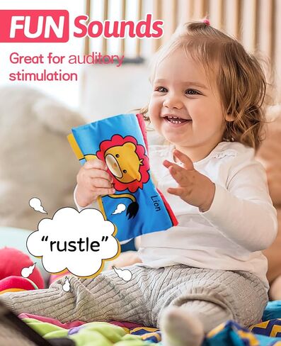 ألعاب الأطفال من MAGIBX هدايا للأولاد من 0 إلى 6 أشهر، ألعاب وقت البطن مرآة لألعاب الرضع من 0 إلى 3 إلى 6 أشهر، ألعاب التسنين الحسية للأطفال من سن 0 إلى 6 إلى 12 شهرًا من البنات، هدايا استحمام لحديثي الولادة 2 3 4 5 أشهر in Kuwait