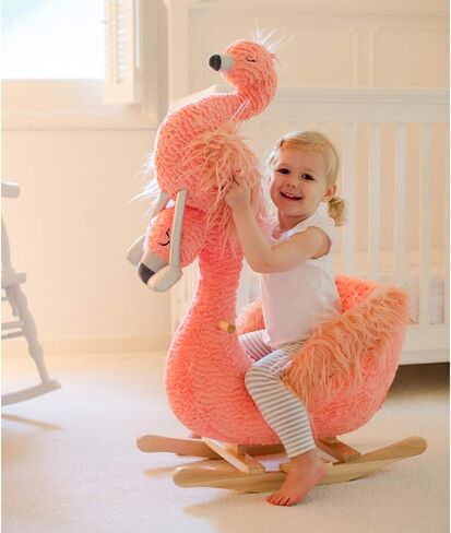 Soft Landing | Darling Duos | 2-Piece Plush & Joyride Character Rocker Bundle ­– Grey Owl in Saudi Arabia